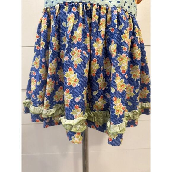 Matilda Jane Platinum Girls Cotton Tunic Top 4/10 Sz 4 Pears - Picture 4 of 9